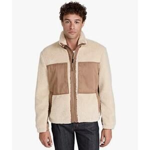 Vince Sherpa Suede Jacket Size Large